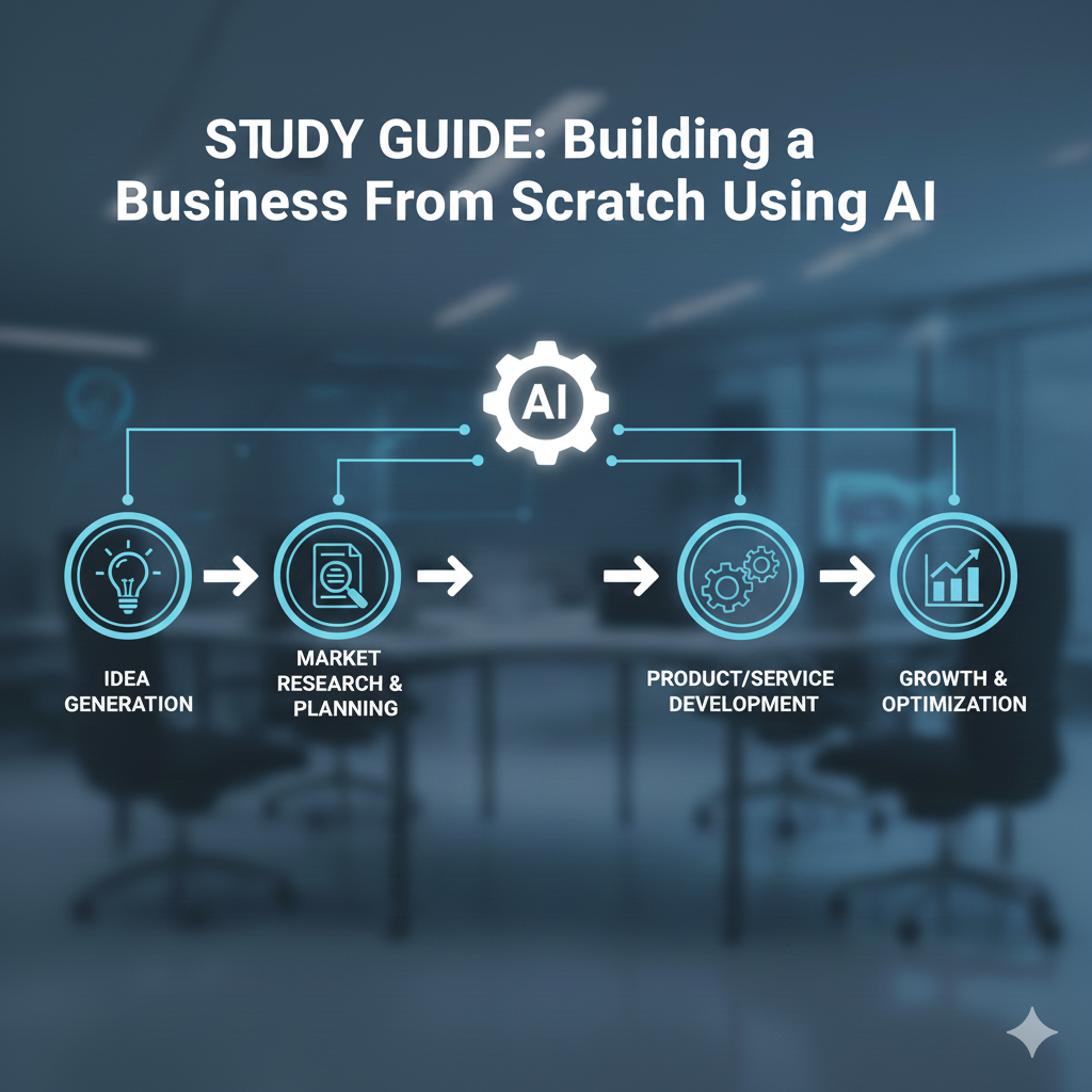 Study Guide: Building a Business From Scratch Using AI